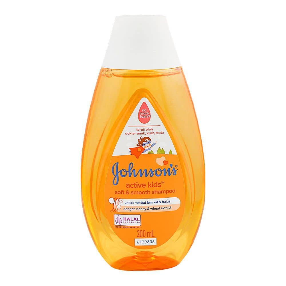 Johnson's Active Kids Soft & Smooth Shampoo, 200ml