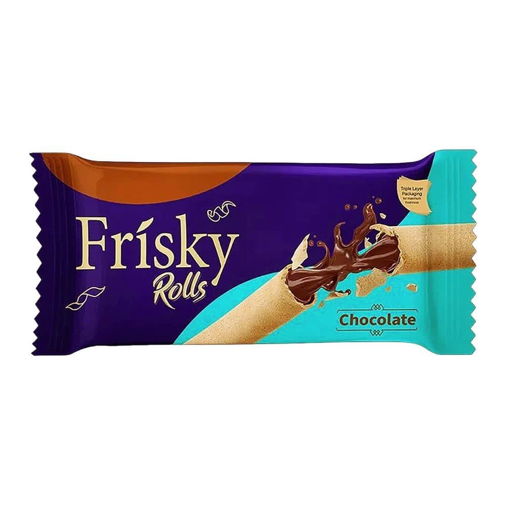 Frisky Rolls Chocolate, 86g