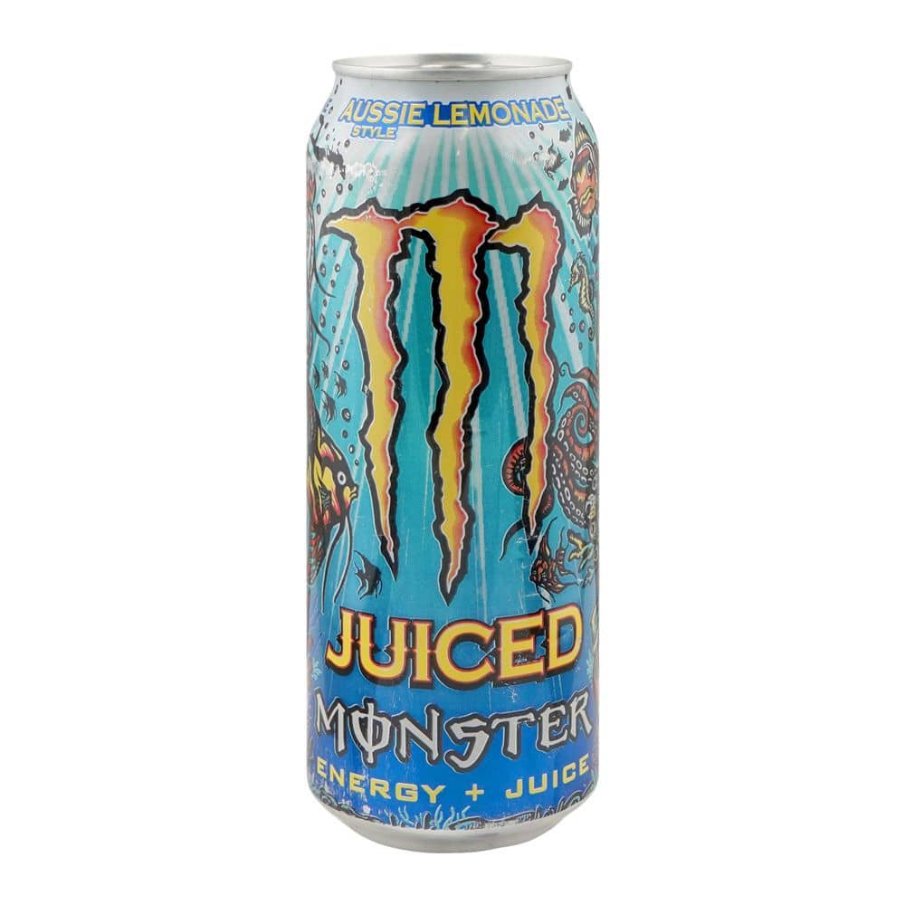 Monster Aussie Lemonade Energy + Juice, 500ml
