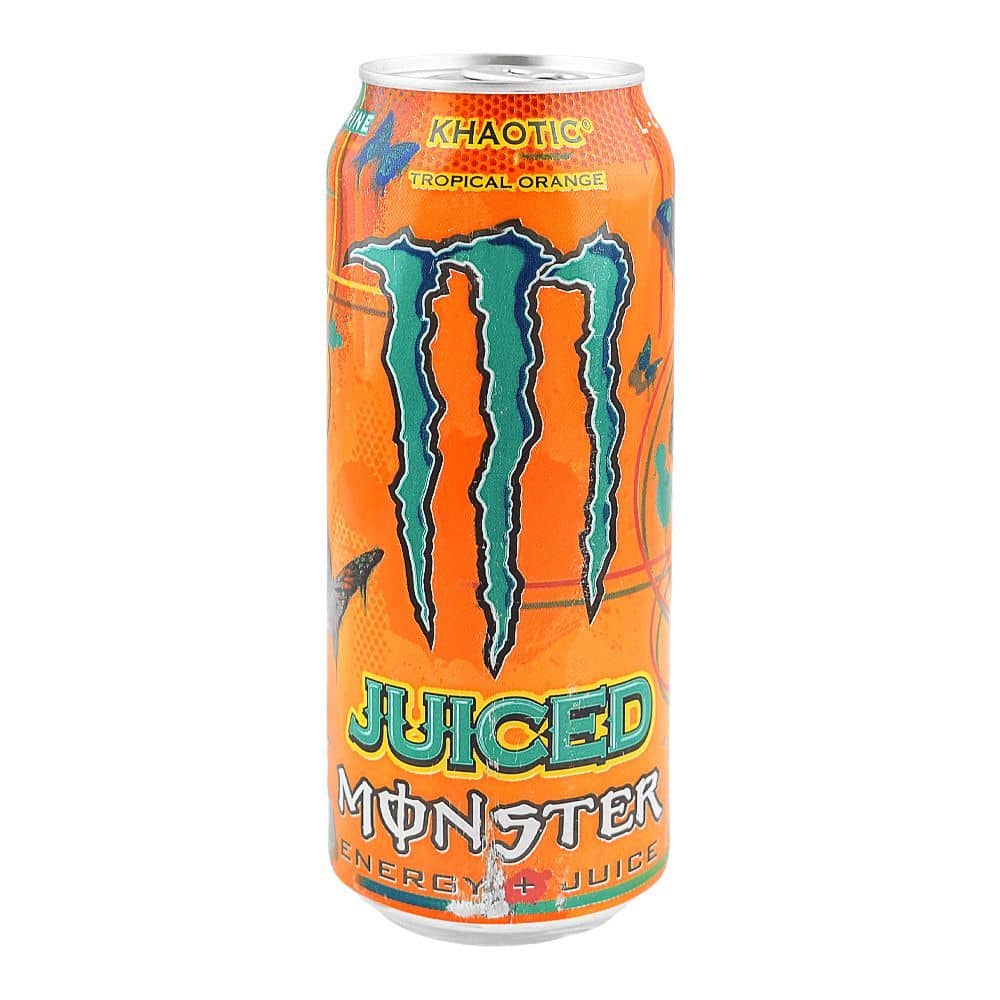 Monster Khaotic Tropical Orange Energy Drink, 500ml