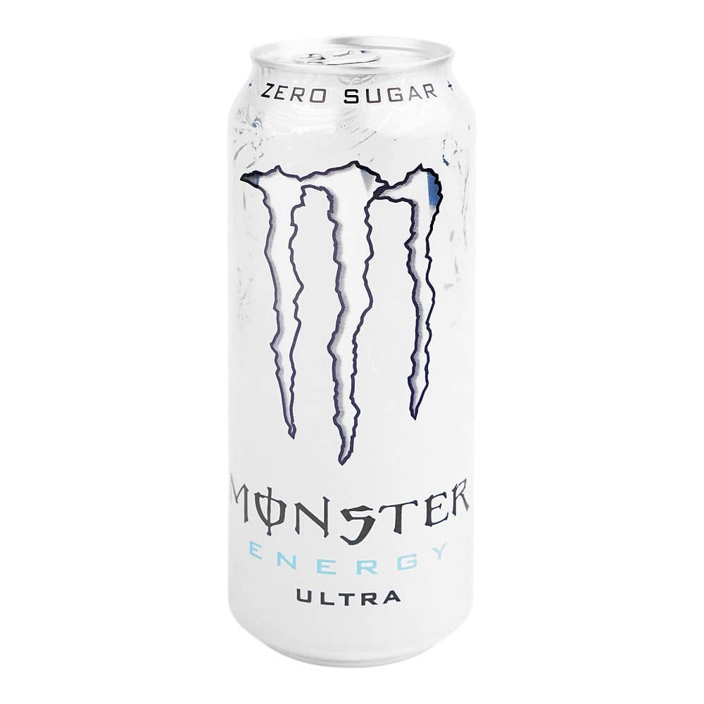 Monster Ultra White Zero Sugar Energy Drink, 500ml