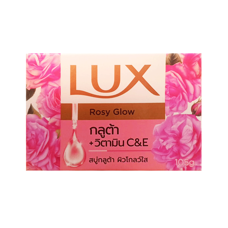 LUX SOAP ROSY GLOW 105GM