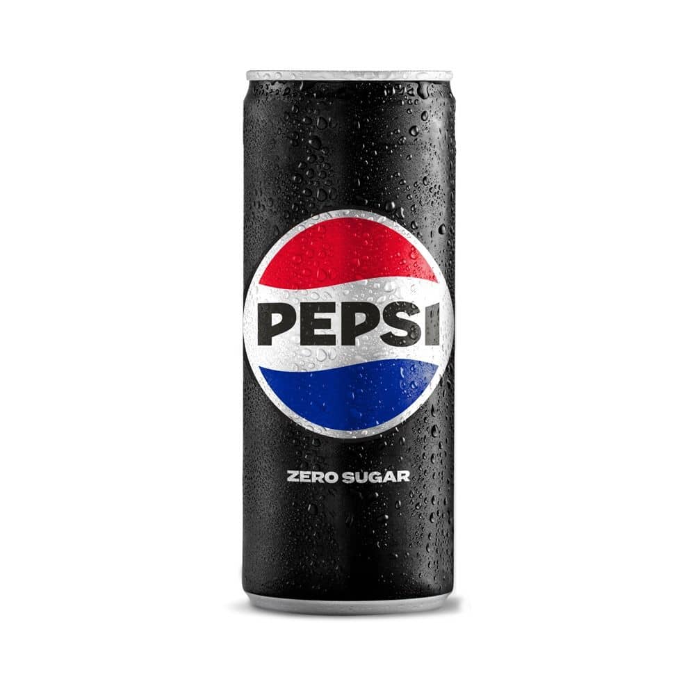 Pepsi Zero Sugar Can, 250ml, 1-Pack